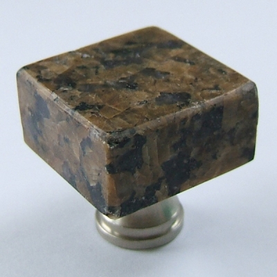 Tropical Brown (Brown granite knobs and handles for kitchen bathroom cabinet drawer doors) [SK003]